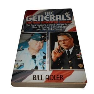 The Generals: The New American Heroes by Bill Adler Paperback 1991 Avon
